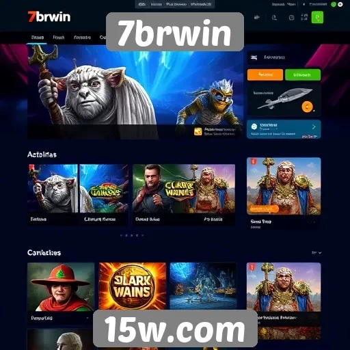 Navegação e experiência do usuário no 7brwin