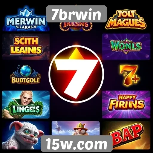 Variedade de jogos disponíveis no 7brwin para usuários